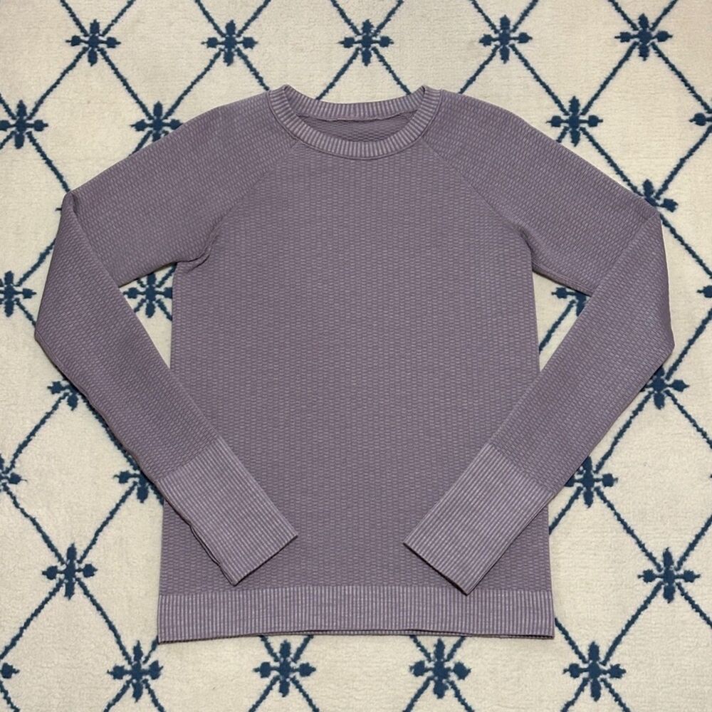 Lululemon Rest Less Pullover Bubble Dot - Violet Verbena / Chrome